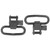 GROVTEC Standard Locking Swivels with 1 - 1/4" Loops, Black Oxide Finish (GTSW02) GROVTEC Standard Locking Swivels with 1 - 1/4" Loops, Black Oxide Finish (GTSW02)