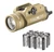 STREAMLIGHT TLR-1-HL Rail Mounted 1000 Lumens FDE Tactical Weapon Light (69266) with 12 STREAMLIGHT Lithium Batteries (85177) STREAMLIGHT TLR-1-HL Rail Mounted 1000 Lumens FDE Tactical Weapon Light (69266) with 12 STREAMLIGHT Lithium Batteries (85177)