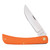 CASE XX Sod Buster Smooth Orange Synthetic Pocket Knife (80512)