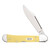 CASE XX Mini CopperLock Smooth Yellow Synthetic Pocket Knife (30116)