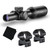 HAWKE Vantage IR 1-4x20 Turkey Dot IR Reticle Riflescope w/ Match Mount 1in Medium Weaver Scope Rings and GRITR Microfibre (14205+22113+GRIT-MF)