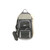 Black and grey Rukx Gear discrete AR pistol backpack with detachable straps Black and grey Rukx Gear discrete AR pistol backpack with detachable straps