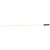 OTIS 1-Piece .22 Cal 36in Brass Gun Cleaning Rod with Rotating Handle (FG-SROD-22B)
