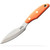 KNIVES OF ALASKA Yukon #2 3.95in Suregrip Orange Knife (00823FG) KNIVES OF ALASKA Yukon #2 3.95in Suregrip Orange Knife (00823FG)