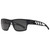 GATORZ EYEWEAR Delta M4 Black with Black Logo Frame and Smoke Polarized Lens Sunglasses (GZ-05-011)