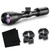 HAWKE Vantage 3-9x40 AO Mil Dot Reticle Riflescope w/ Match Mount 1in Medium Weaver Scope Rings and GRITR Microfibre (14123+22113+GRIT-MF)