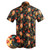 RETRO RIFLE Men's Tropics Orange/Black Button Down Shirt (65675291)