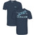 DRAKE Men's Leaping Lab Old School Night Sky Navy Heather T-Shirt (DT9843-NSN)