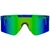 PIT VIPER The Leonardo Original 2.0 HDPV Polarized Blue-Green Wide Sunglasses (E-WD-LEONARD-HCP-BG)
