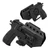 GRITR OMNI IWB/OWB Ambidextrous Kydex Holster Fits CZ 75 (Non-Railed) Models