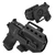 GRITR OMNI IWB/OWB Ambidextrous Kydex Holster Fits Springfield 1911 DS Prodigy Compact