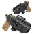 GRITR OMNI IWB/OWB Ambidextrous Kydex Holster Fits Beretta Railed 92/M9 Series