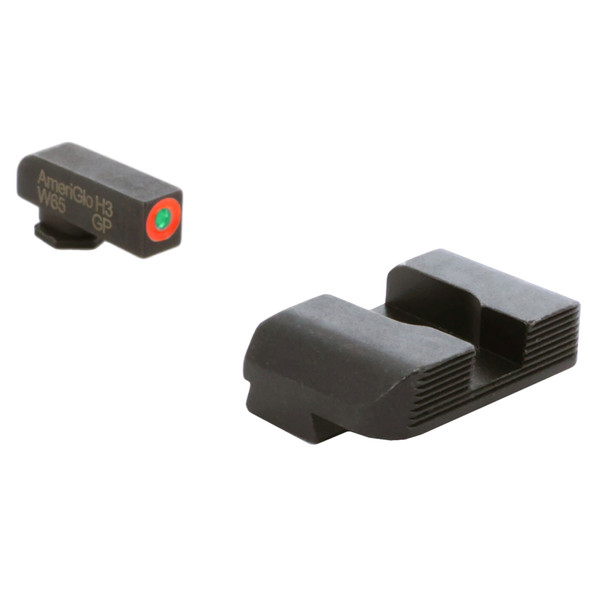product variation AmeriGlo Protector night sight set for large frame Glock 20 and 21 with orange front outline image