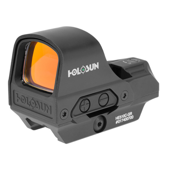 HOLOSUN HE510C Elite Multi-Reticle System Green Solar Reflex Sight (HE510C-GR)