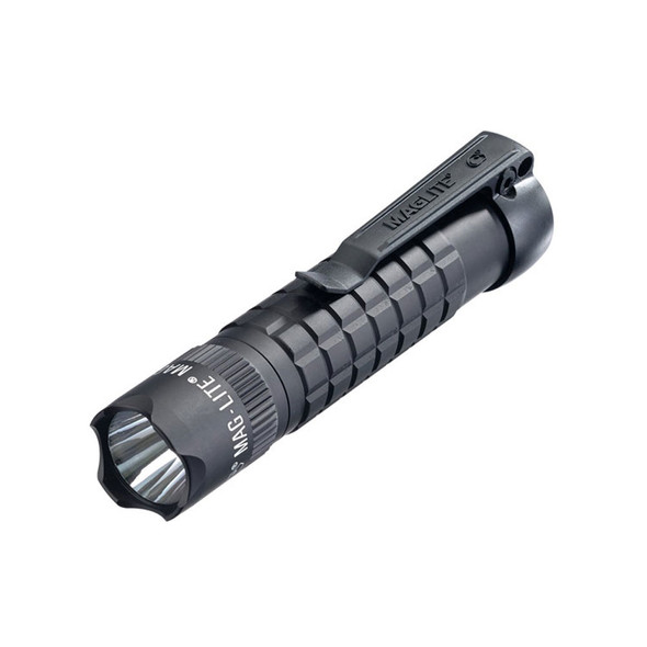 MAGLITE Mag-Tac 320 Lumen Black Crowned Bezel Tactical Flashlight (SG2LRA6)