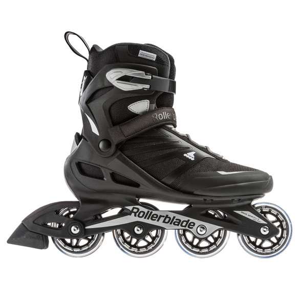 ROLLERBLADE Men's Zetrablade Black/Silver Fitness Inline Skate (07958600816)