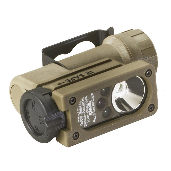 STREAMLIGHT Sidewinder Compact II 55 Lumens Flashlight with Helmet Mount (14512)