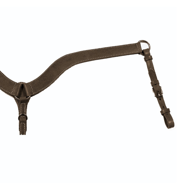 product variation CIRCLE Y No Choke Tepered Walnut Smooth Breast Collar (4259-0001) image