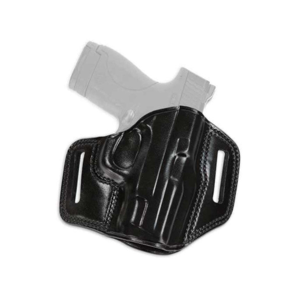 product variation GALCO Combat Master Colt 4.25in 1911 Black Leather Right Hand Belt Holster (CM266B) image