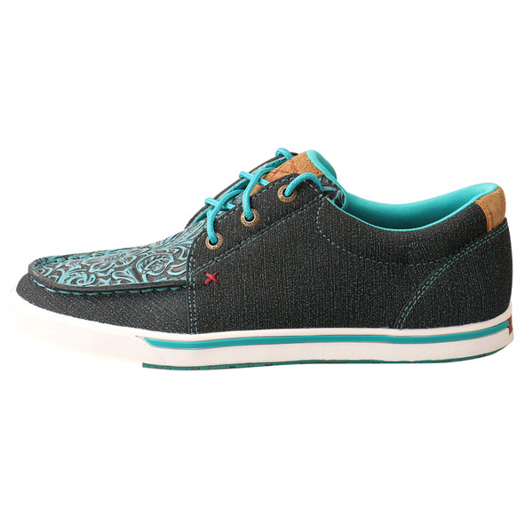 product variation TWISTED X Women's Kicks Dark Teal/Teal Casual Shoes (WCA0031) image