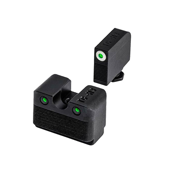 TRUGLO Tritium Pro Night Sights For Glock Low MOS (TG231G1MW)