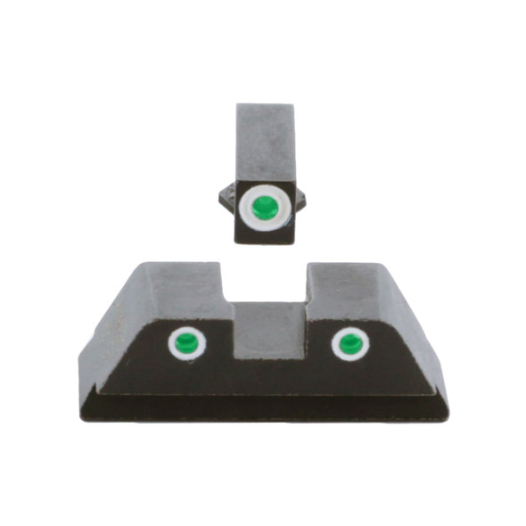product variation AMERIGLO Classic 3 Dot White Outline Front/Rear Night Sight Set (GL-119) image