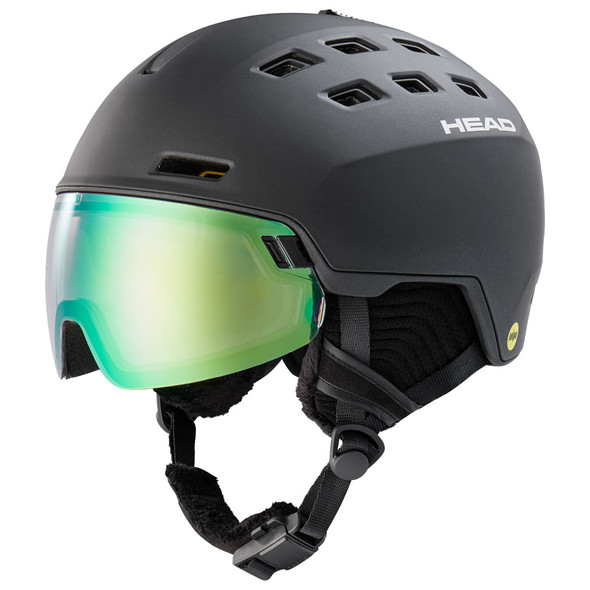 HEAD Unisex Radar Shock-Absorbing Skiing Snowboarding Helmet