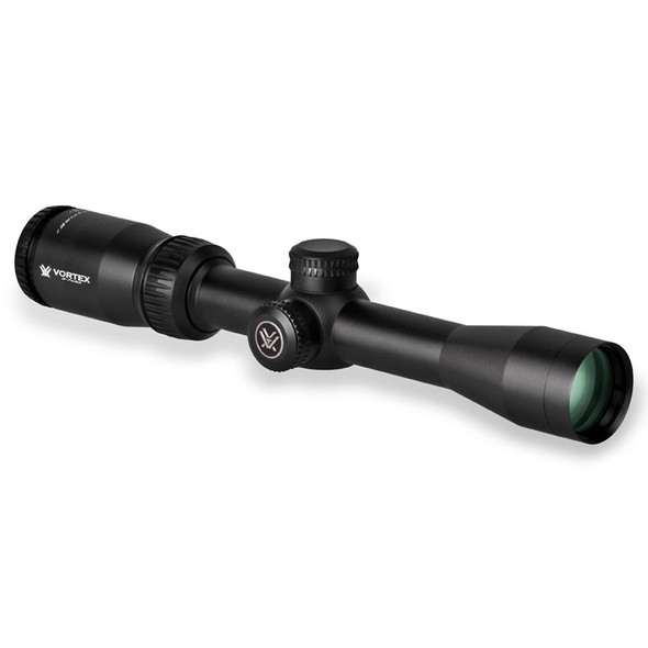 VORTEX Crossfire II 2-7x32mm Dead-Hold-BDC Reticle 1in Riflescope with Multicam Camo Cap and Microfiber Cleaning Cloth (VOR-CF2-31003+120-64-MUL+MF)