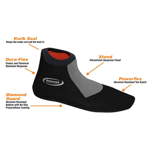 product variation ARGOS Stealth 2mm Shorty Bootie (AX-STS2MM) image