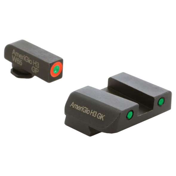 AMERIGLO Spartan Tritium Sight Set For Glock 42, 43, 43X, 48