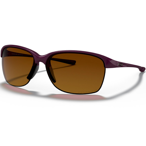 OAKLEY Unstoppable Raspberry Spritzer/Brown Gradient Polarized Sunglasses (OO9191-03)