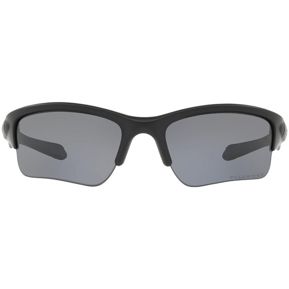 OAKLEY SI Quarter Jacket Matte Black/Gray Polarized Sunglasses (OO9200-07)