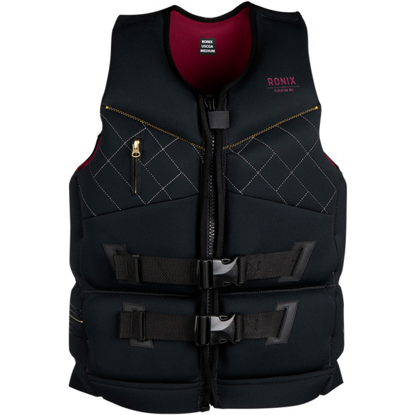 product variation RONIX Womens Supernova Capella 3.0 US/CA CGA Black / Merlot Life Vest (214123) image