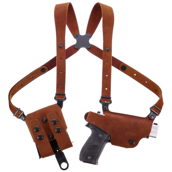 product variation GALCO Classic Lite 2.0 Right Hand Natural Tan Shoulder System For S&W M&P Shield 3" (CL2-652) image