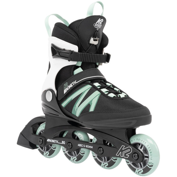 product variation K2 SKATE Women's Kinetic 80 Pro W Black/Sage Skates (I220201001) image