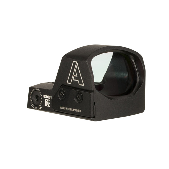 AmeriGlo Haven, Red Dot, 5 MOA Dot, RMR Footprint, Includes AmeriGlo Glock Optic Compatible Iron Sights (GL-524), Black HVN04