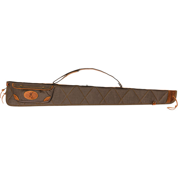 product variation BROWNING Lona Canvas/Leather Flint/Brown 52in Shotgun Case (1413886952) image