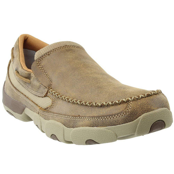 product variation TWISTED X Mens Slip-on Driving Bomber Moccasins (MDMS002) image