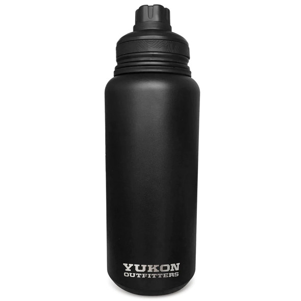 YUKON OUTFITTERS Surge 32oz Black Water Bottle (YSB32BLK)