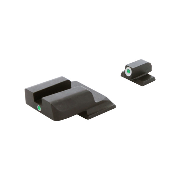 product variation AmeriGlo i-Dot night sight set for S&W M&P Shield with white front outline image