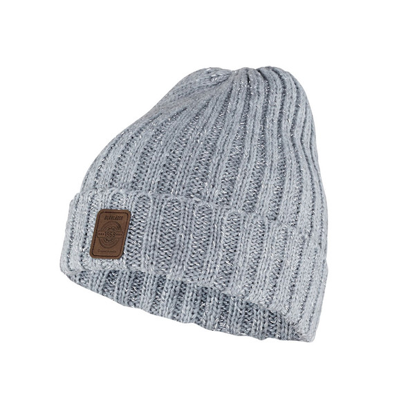 BLAKLADER 2028 Reflective Grey Melange Beanie (202828029291)