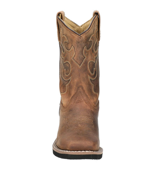 product variation SMOKY MOUNTAIN BOOTS Kids Pueblo Dark Crazy Horse Western Boots (3520T) image