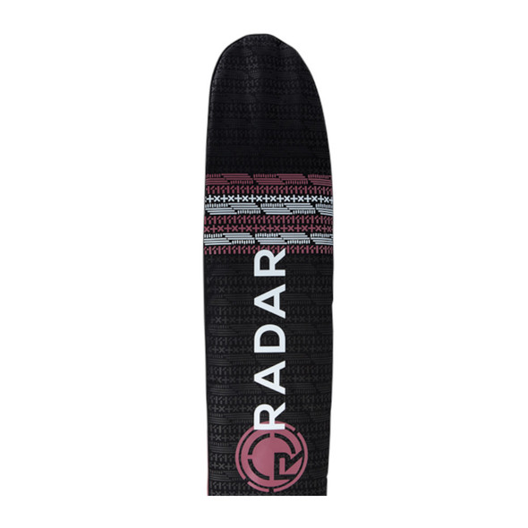 RADAR Women's Padded Coral and Black Slalom Case for 63in-67in Ski (225162)