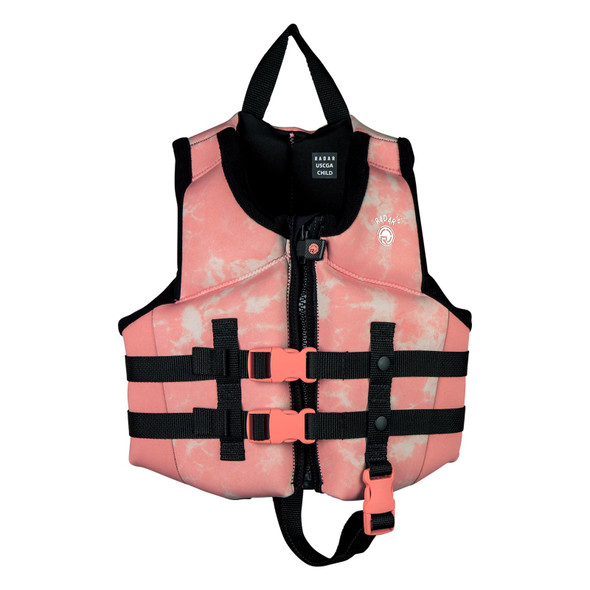 product variation RADAR Girl's Child Bubble Gum Swirl CGA Life Vest (234487) image