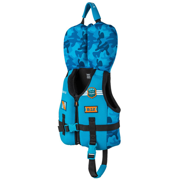 RONIX Boy's Top Grom Blue Camo CGA Life Vest, Infant/Toddler (224170)