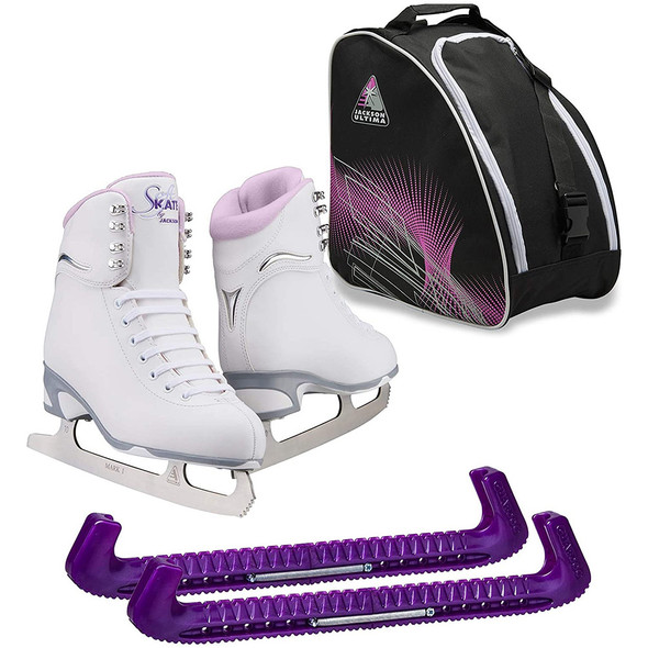 Jackson Ultima Finesse Ice Skates Bundle – Includes Skate Guards & Bag - View #9