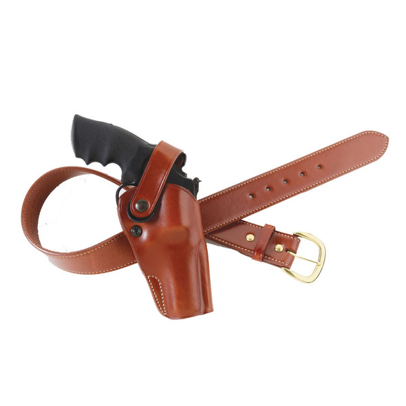 GALCO Dual Action Outdoorsman S&W N Frame 4in Right Hand Leather Belt Holster (DAO126)