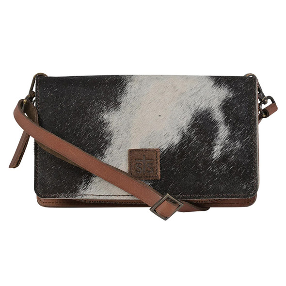 STS Cowhide Saddle Tramp Evie Organizer Multi Cowhide Wallet (31376)