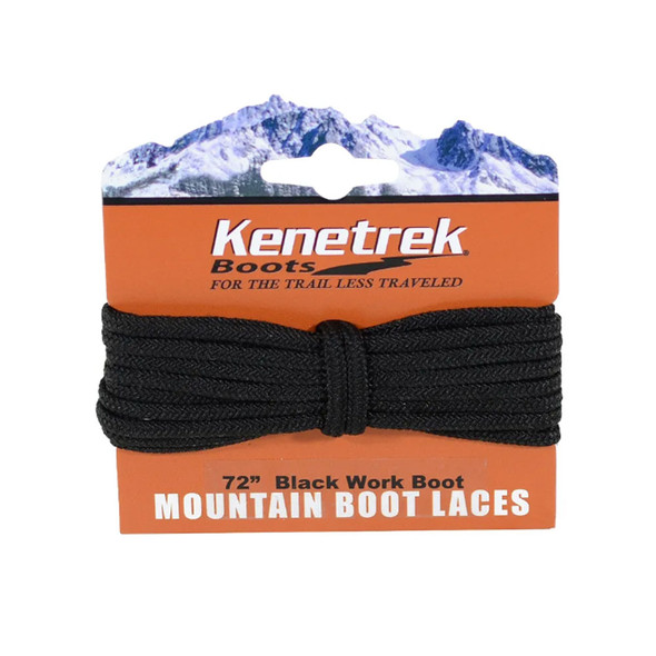 KENETREK Black Work Boot Laces (KE-LAC-W-B-72)