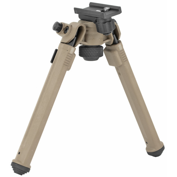 Magpul Industries Adjustable Bipod, w/ Quick Detach Mount, Sling Stud, Flat Dark Earth MAG1075-FDE